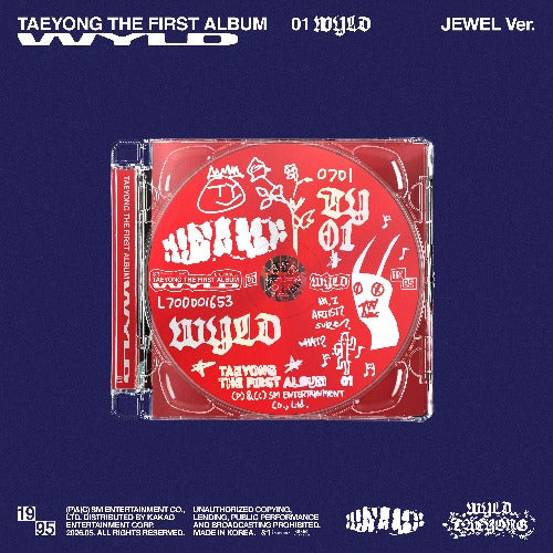 (Applemusic POB) NCT TAEYONG - WYLD [1st Full Album] (Jewel Case ver)
