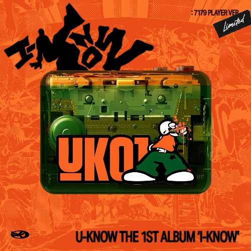 U-KNOW - I-KNOW [1st Full Album] (7179 Player ver) (Limited Edition)