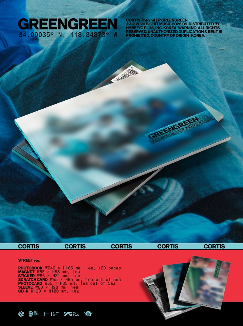 CORTIS - GreenGreen [2nd EP Album] (Photobook ver)
