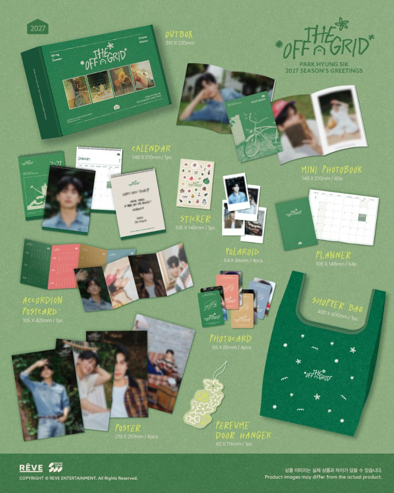 PARK HYUNG SIK - 2027 Season's Greetings (OFF THE GRID)