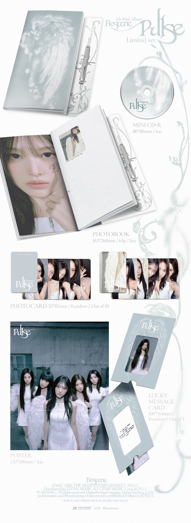 RESCENE - Pulse [4th Mini Album] (Limited ver)
