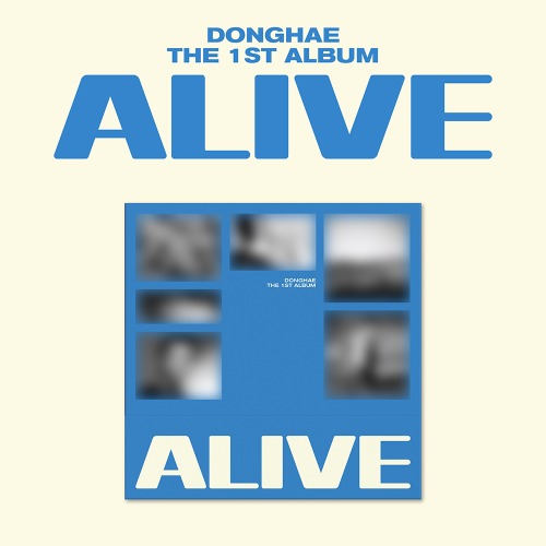 (Supplier/Applemusic) Super Junior Donghae - Alive [1st Album] (Photobook ver)
