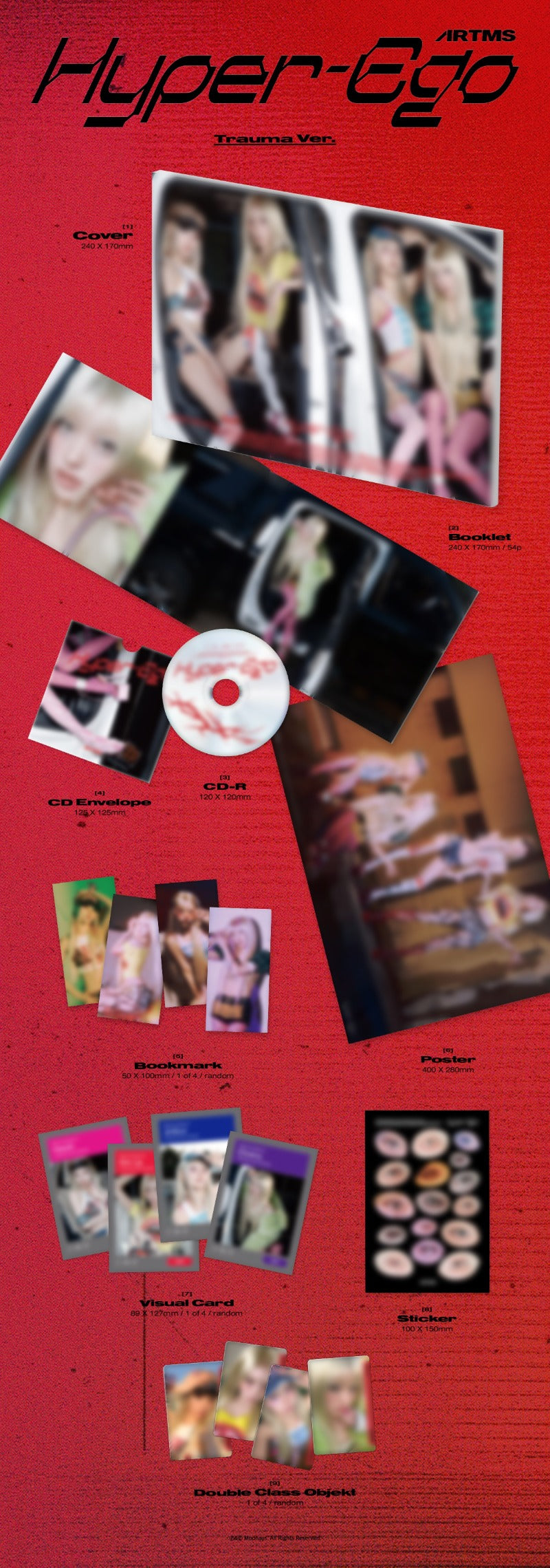 (Supplier/Applemusic POB) ARTMS - Hyper-Ego (Photobook ver)