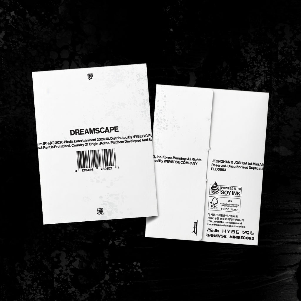 (Supplier/Weverse POB) JEONGHAN x JOSHUA - DREAMSCAPE [1st Mini Album] (Weverse Albums ver)