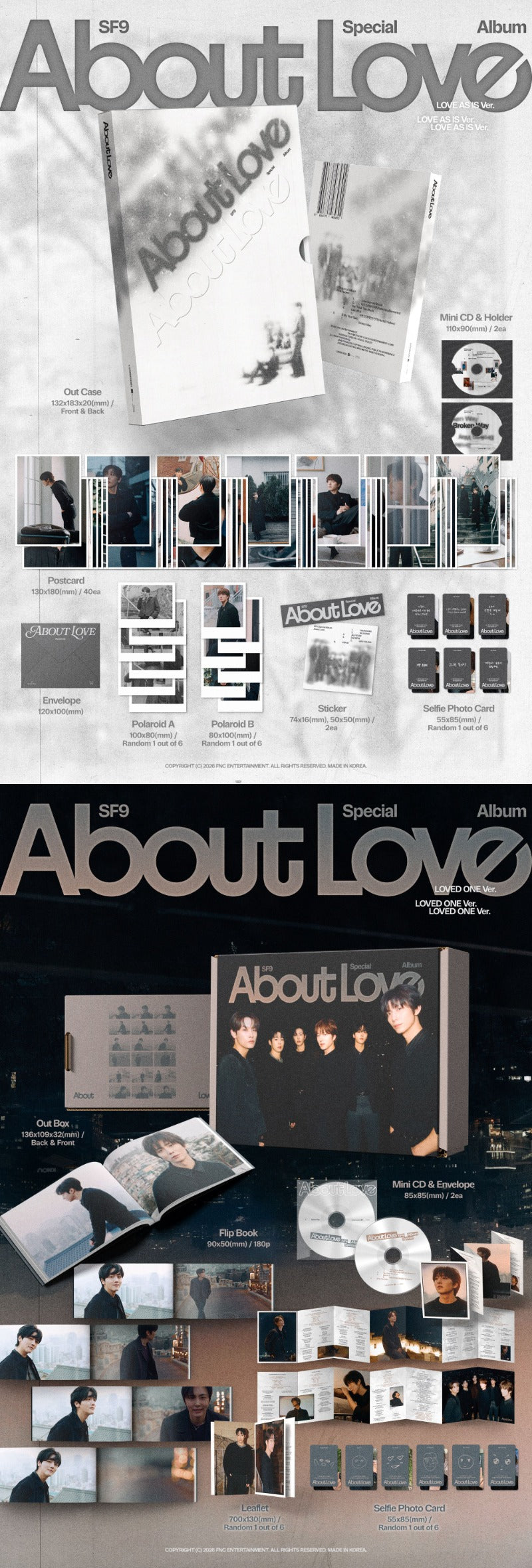 (Supplier/Applemusic) SF9 - About Love [Special Album] (Photobook ver)