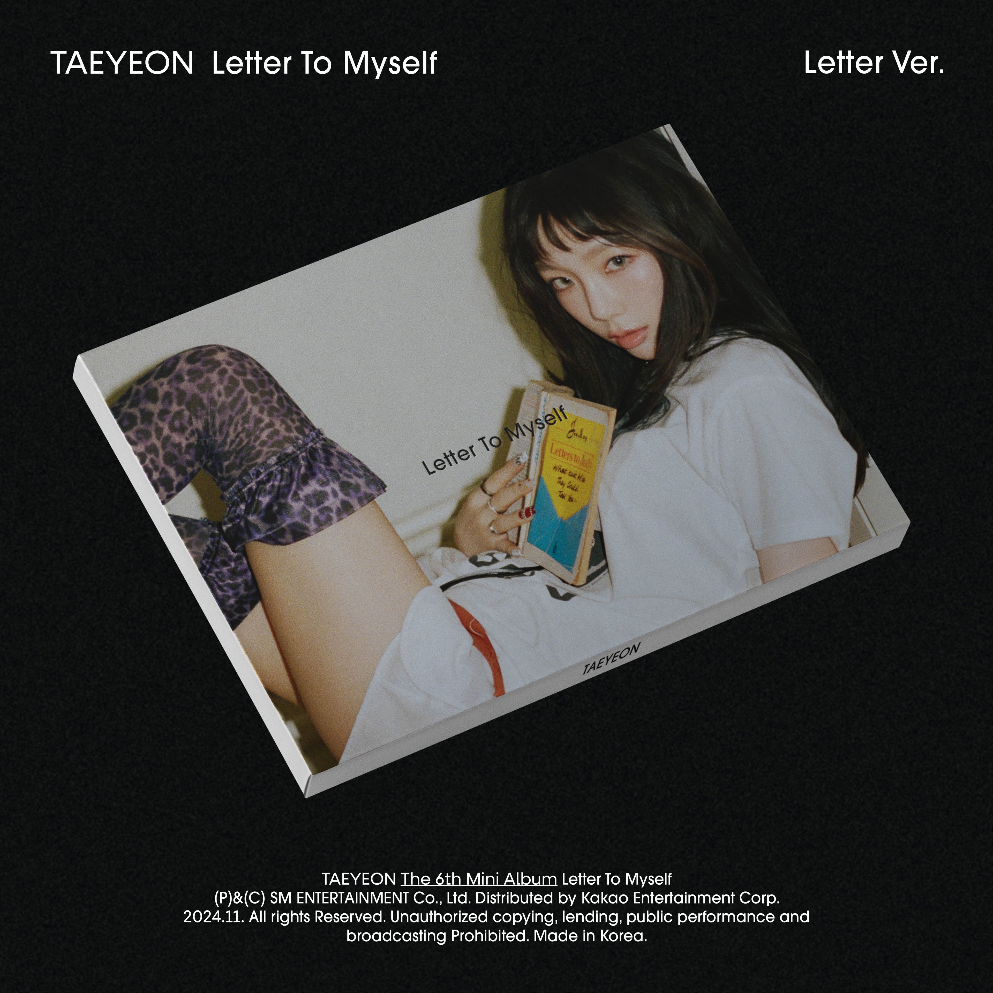 TAEYEON - Letter To Myself [6th Mini Album] (Letter ver)