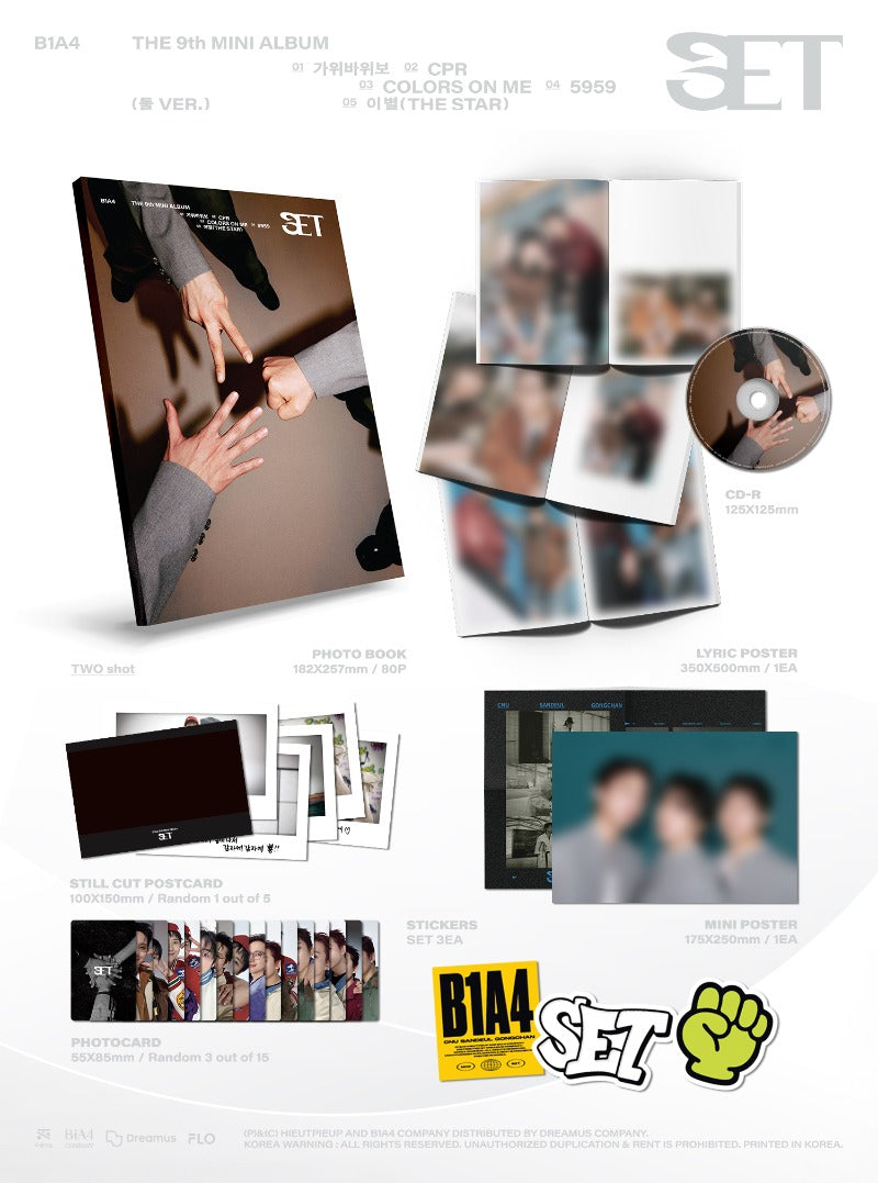 B1A4 - SET [9th Mini Album]