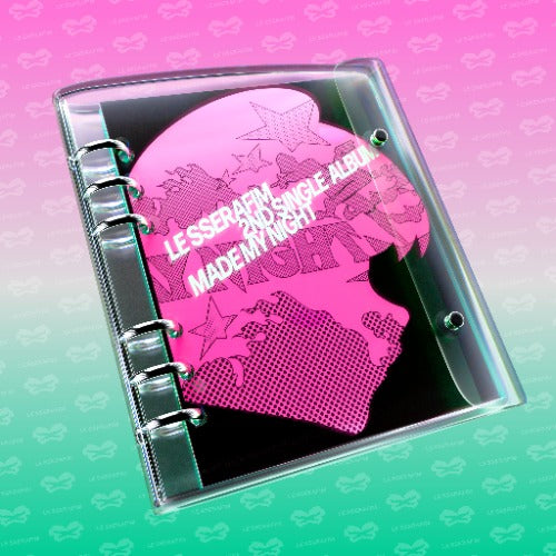 (Supplier/Weverse POB) LE SSERAFIM - Made My Night [2nd Single Album] (Chemical Night ver)