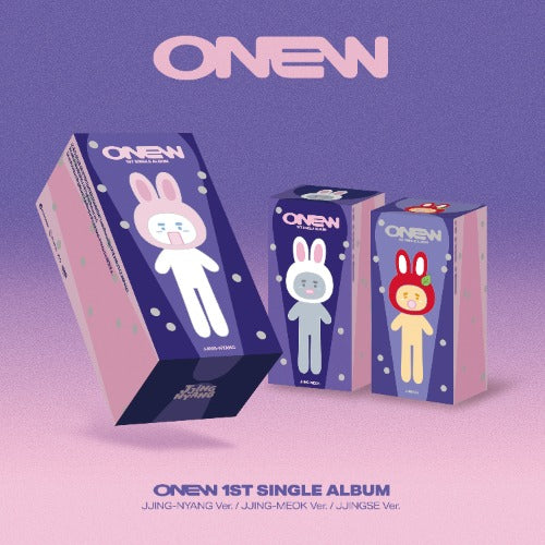 ONEW - Delusion [1st Single Album] (LONG JJING-NYANG-MEOK-SE ver.)