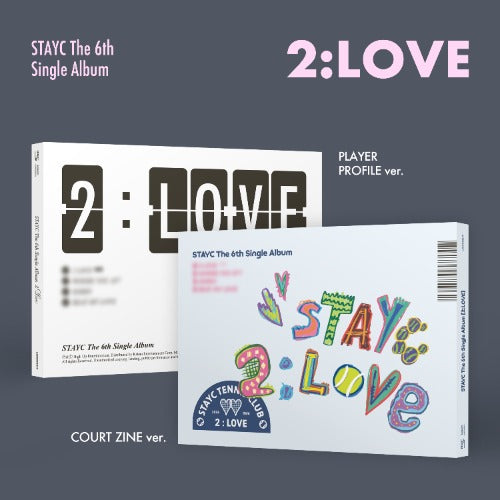 (Supplier/Applemusic) STAYC - 2:LOVE [6th Single Album] (COURT ZINE / PLAYER PROFILE ver)