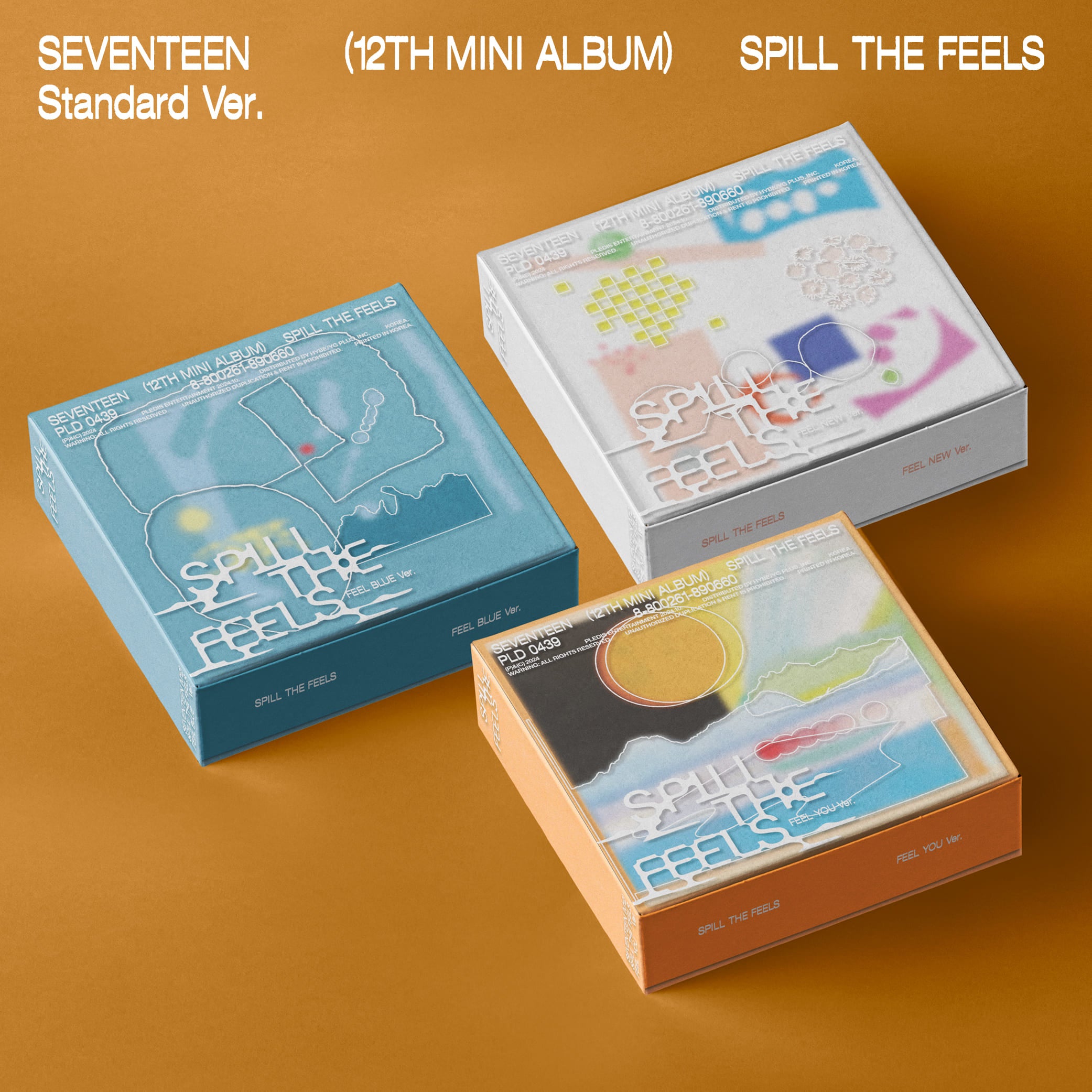 SEVENTEEN - Spill The Feels [12th Mini Album] (Photobook ver)