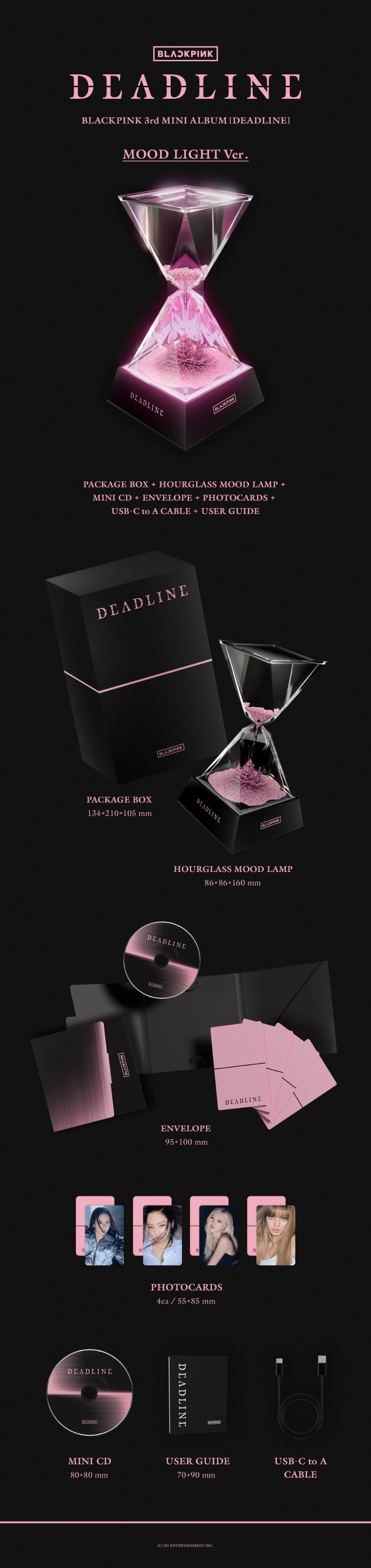 BLACKPINK - DEADLINE (Mood Light ver)