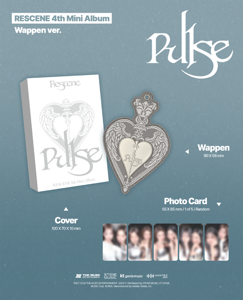 RESCENE - Pulse [4th Mini Album] (Wappen ver)