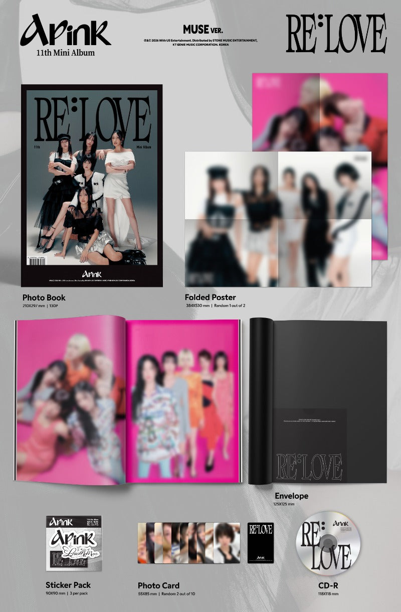 APINK - Re: Love [11th Mini Album] (Photobook ver)