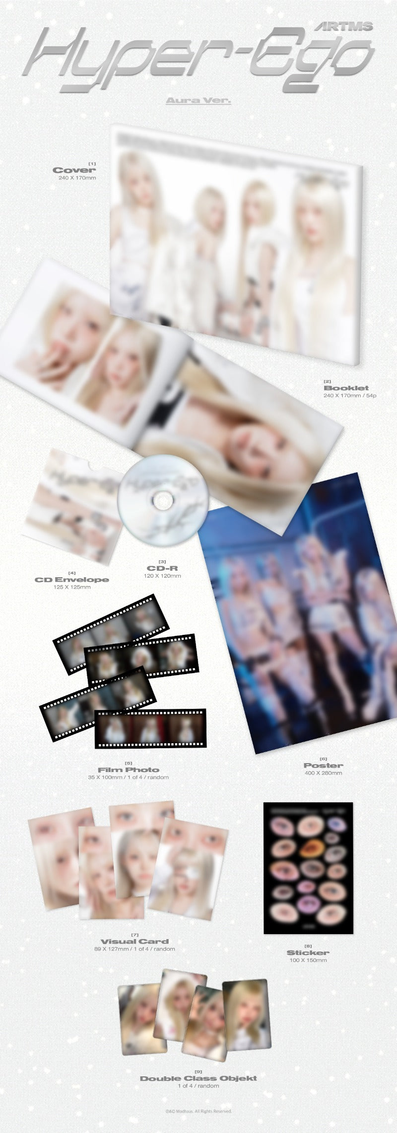 (Supplier/Applemusic POB) ARTMS - Hyper-Ego (Photobook ver)