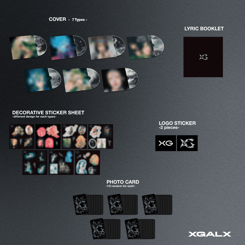 XG - AWE [2nd Mini Album] (SOLO ver) (Jurin ver)
