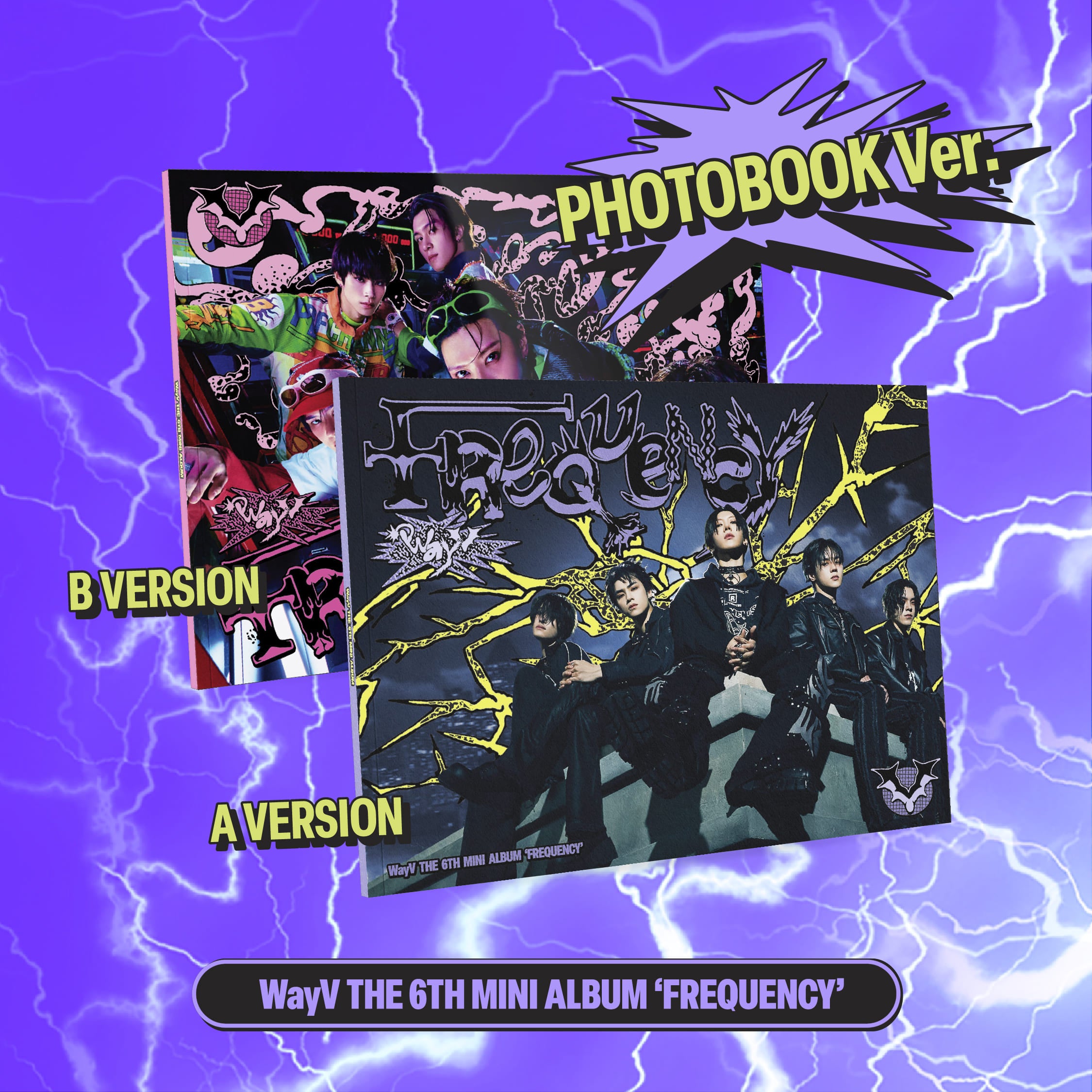 WayV - Frequency [6th Mini Album] (Photobook ver)