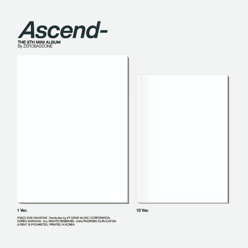 (Applemusic POB) ZEROBASEONE - Ascend- (Photobook ver)
