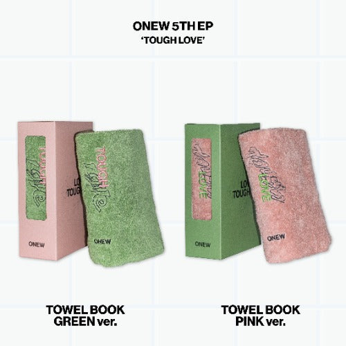 ONEW - Tough Love [5th EP Album] (Towel Book ver)