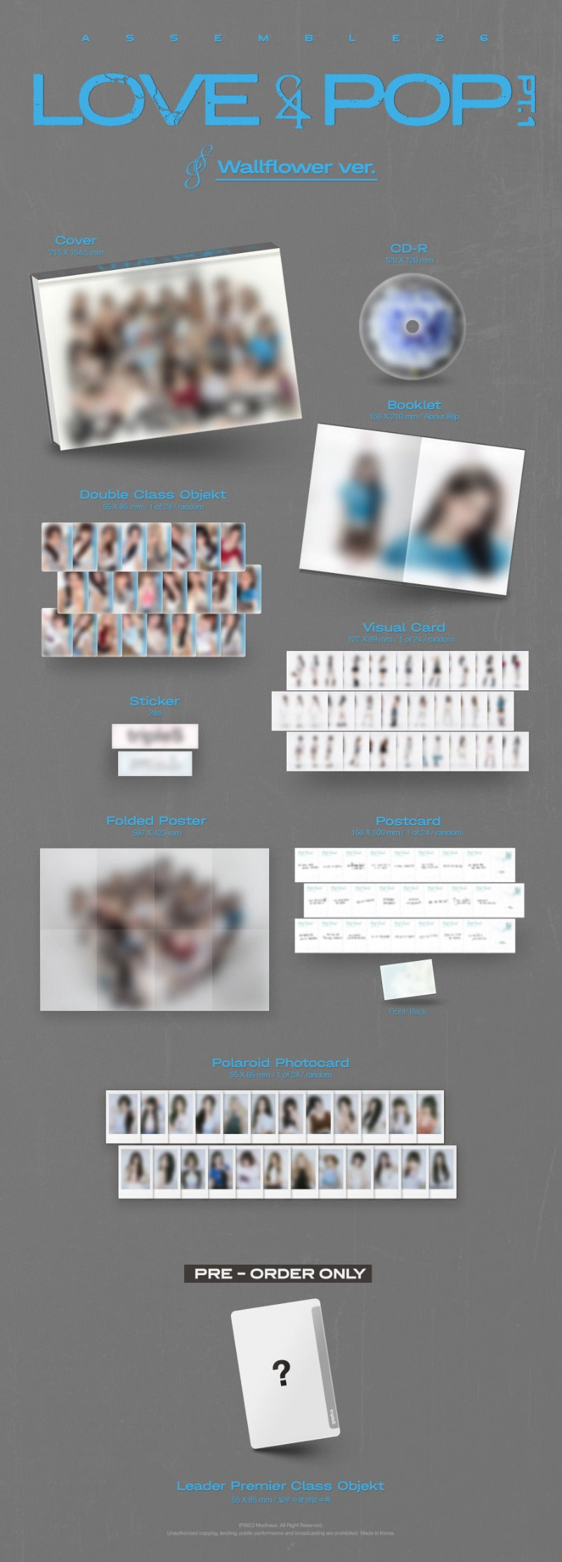 (Supplier/Applemusic) tripleS - LOVE&POP Pt. 1 (Photobook ver)