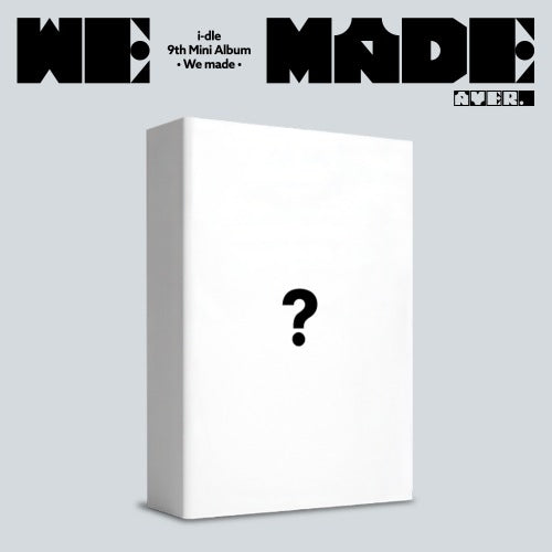 (Supplier/Applemusic POB) I-DLE - We Made [9th Mini Album] (A ver)