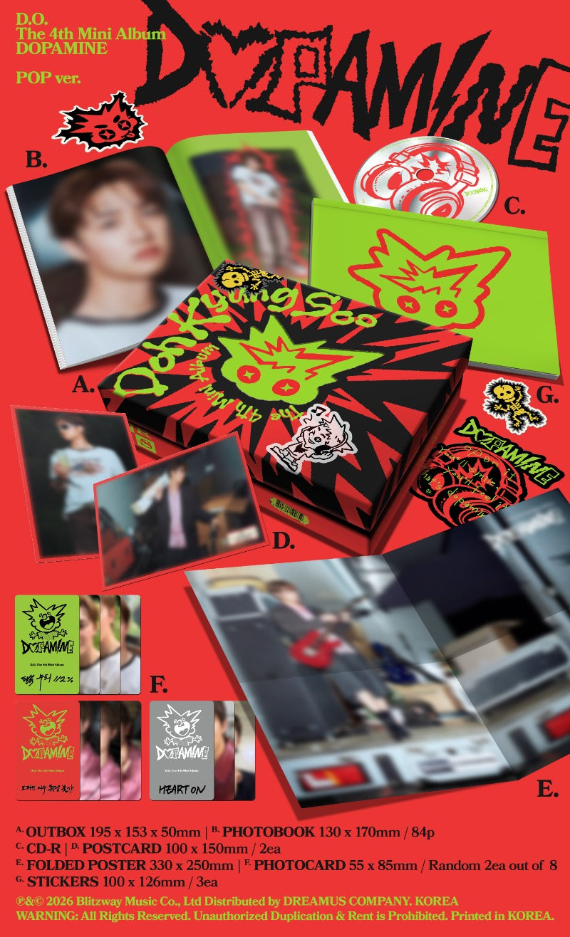 D.O - Dopamine [4th Mini Album] (Photobook ver)