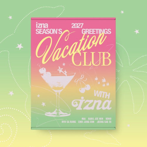 (Supplier/Ktown4u POB) izna - 2027 Season's Greetings (VACATION CLUB with izna)