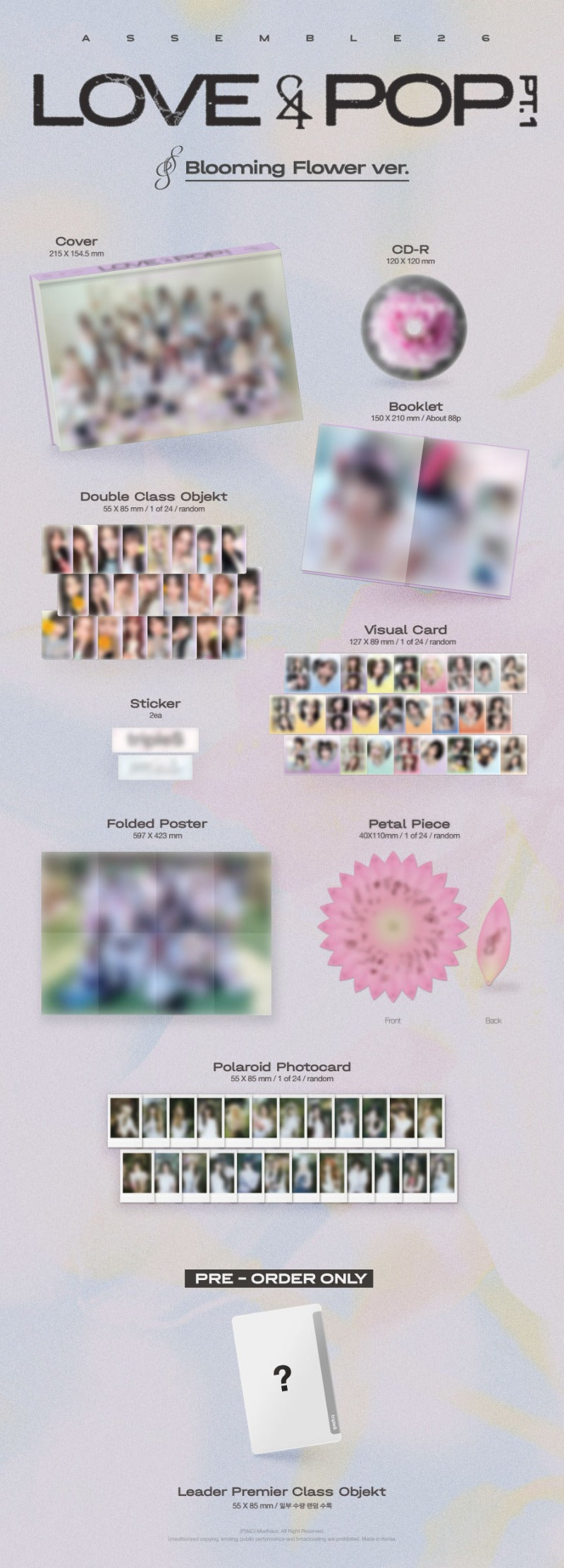(Supplier/Applemusic) tripleS - LOVE&POP Pt. 1 (Photobook ver)