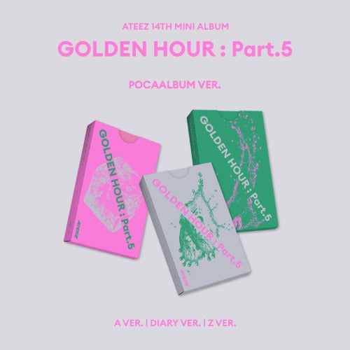 ATEEZ - Golden Hour Pt. 5 [14th Mini Album] (Poca Album ver)