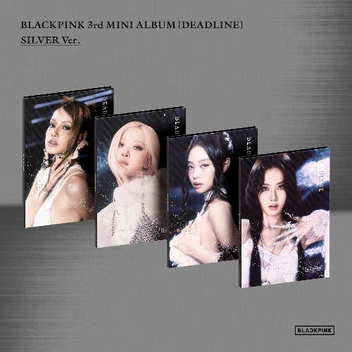 (Supplier/Applemusic/Weverse) BLACKPINK - DEADLINE [3rd Mini Album] (Silver ver)