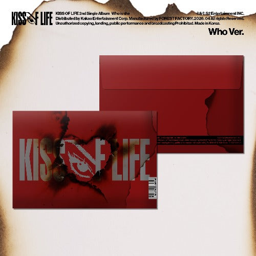 KISS OF LIFE - Who Is She [2nd Single Album] (Who ver)