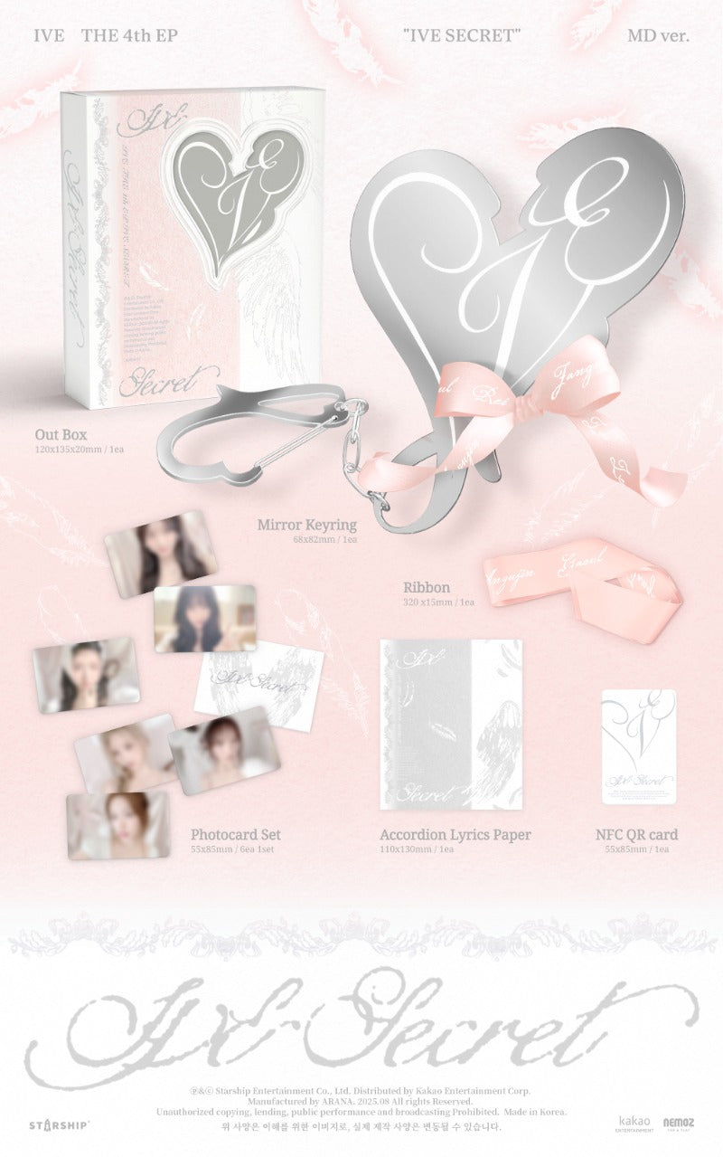 IVE - IVE Secret [4rd EP Album] (MD ver)