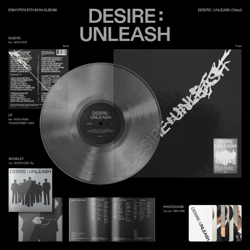 ENHYPEN - Desire: Unleash (LP Vinyl ver)