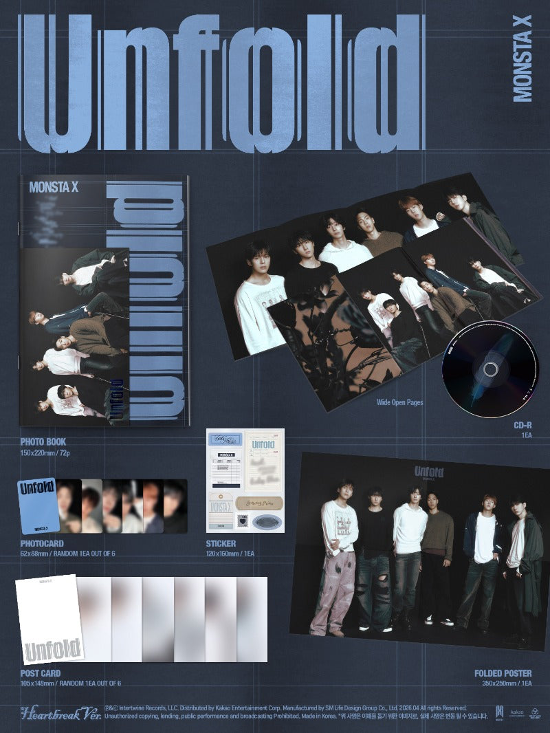 MONSTA X - Unfold (Photobook ver)
