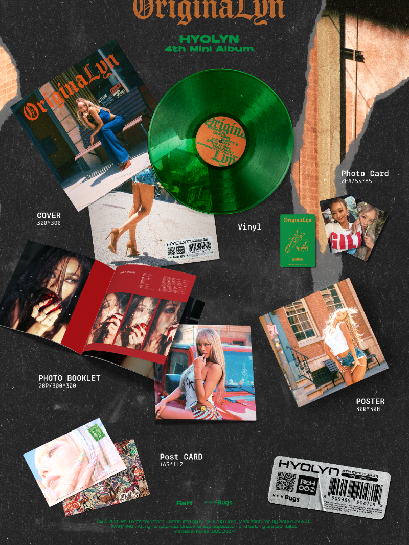 HYOLYN - OriginaLyn [4th Mini Album] (LP ver)