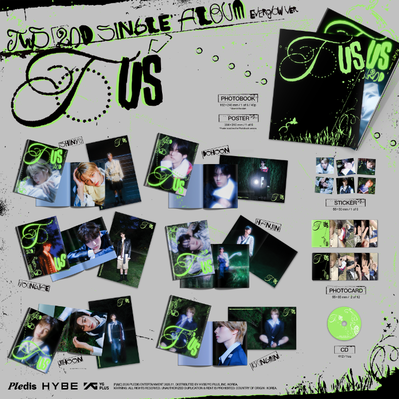 (Supplier/Weverse POB) TWS - TO US [2nd Single Album] (Everglow ver)