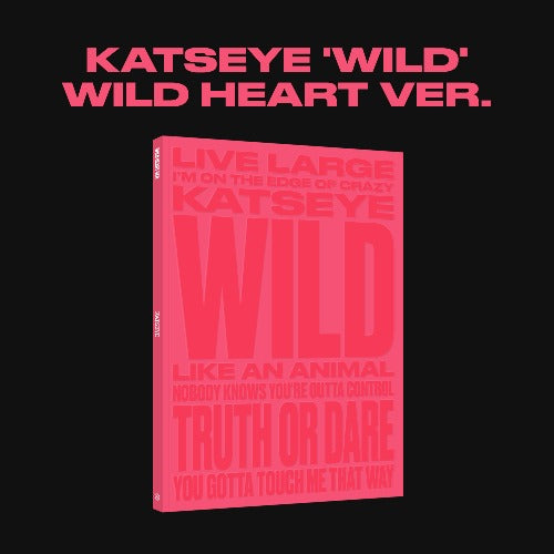 KATSEYE - WILD [3rd EP Album] (WILD HEART Ver) (International Retailer Exclusive)