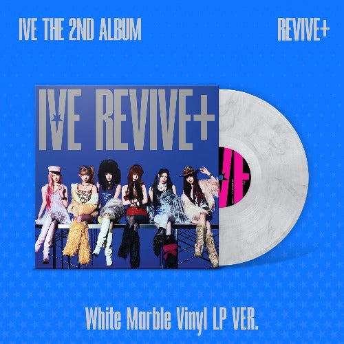 IVE - REVIVE+ [2nd Album] (White Marble LP) (Limited)