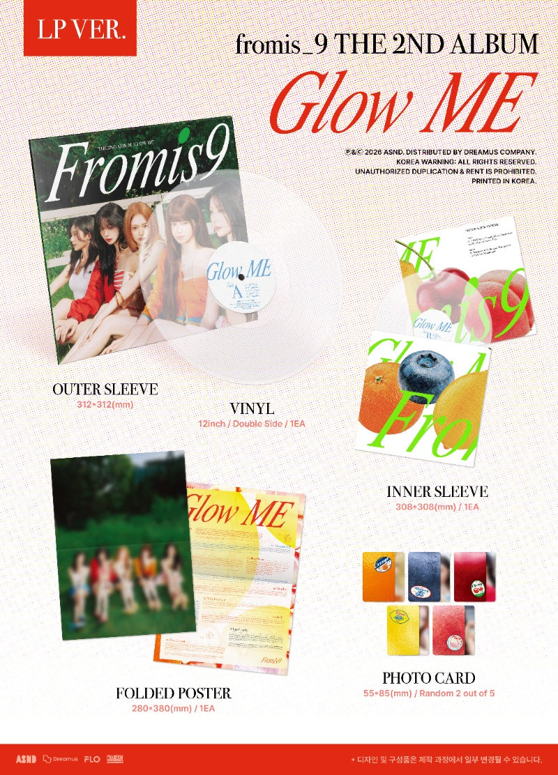 fromis_9 - Glow Me [2nd Full Album] (LP ver)