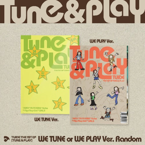 TUIDE - TUNE & PLAY [1st EP Album] (Photobook ver)