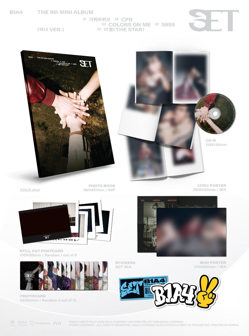 B1A4 - SET [9th Mini Album]