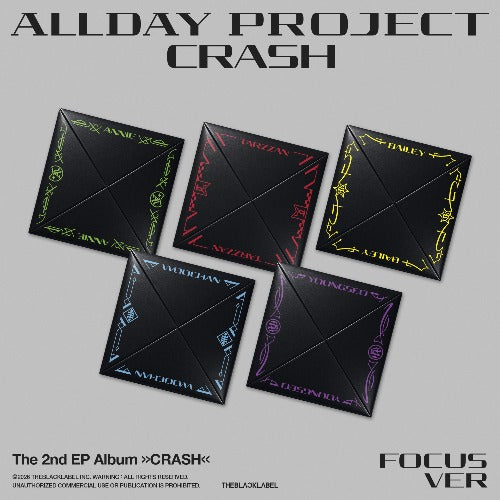 ALLDAY PROJECT - CRASH [2nd EP Album] (Focus ver)
