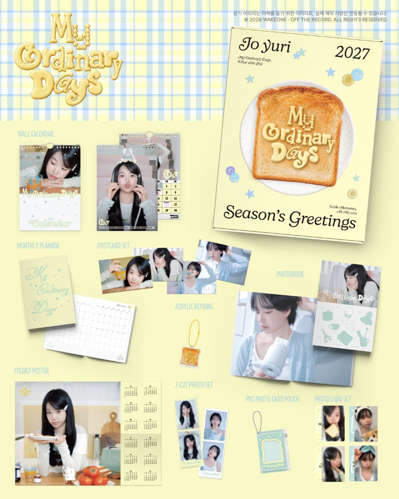 JO YURI - 2027 Season's Greetings (MY ORDINARY DAYS)