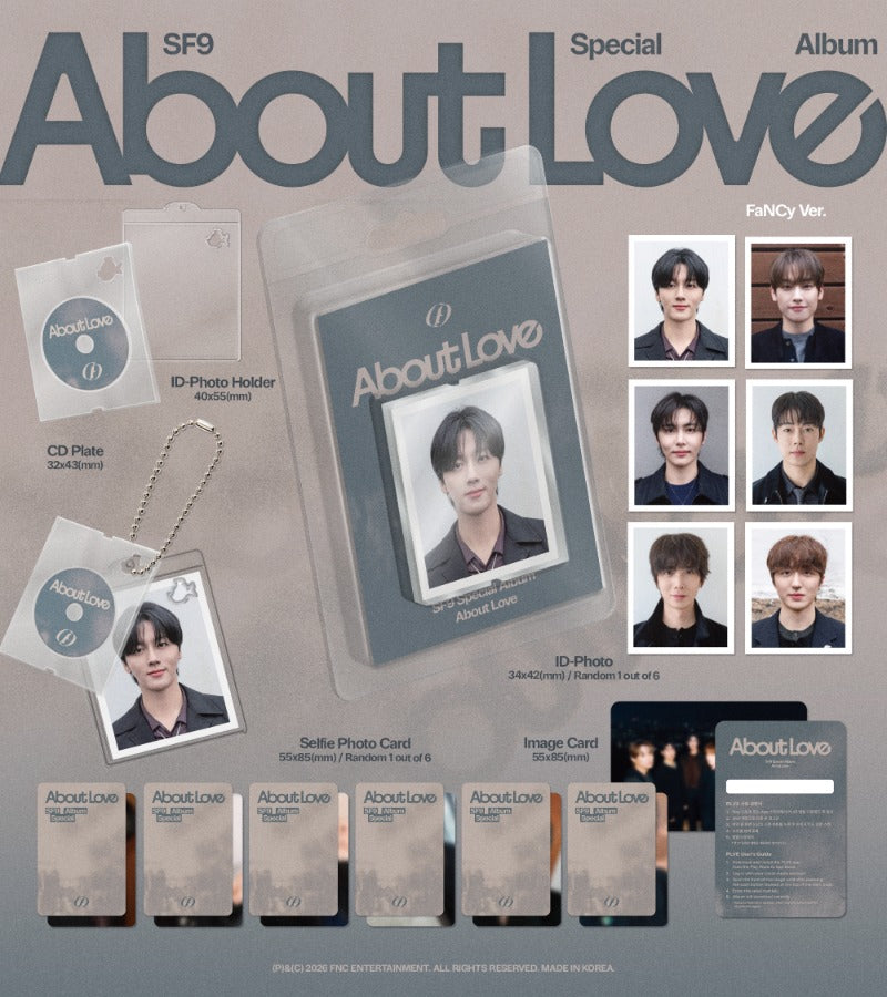 SF9 - About Love [Special Album] (FaNCy ver)