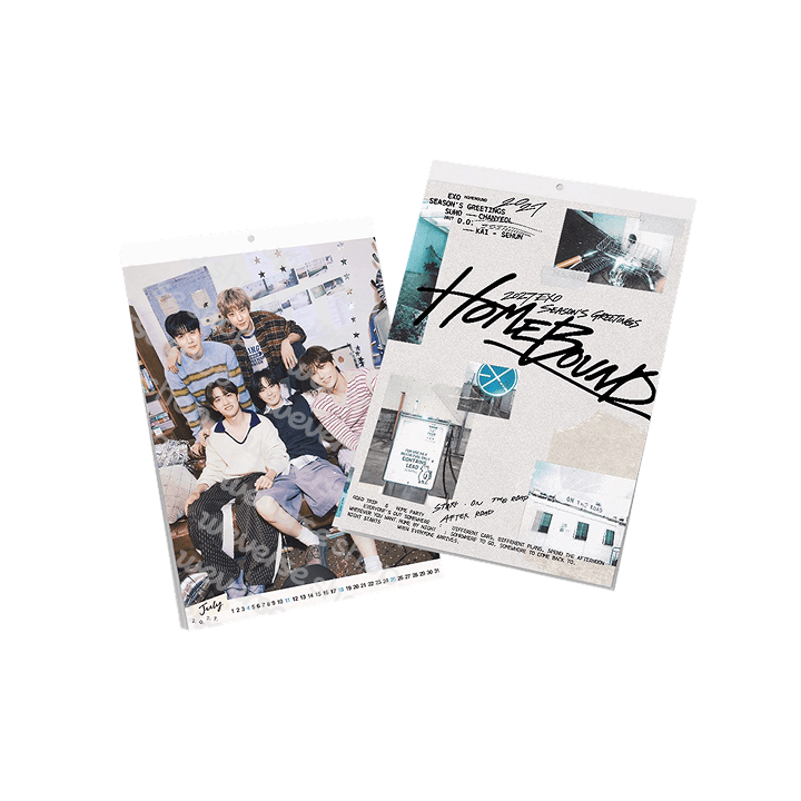 (Supplier/Weverse POB) EXO - 2027 Season's Greetings (Kit/Wall Calendar)