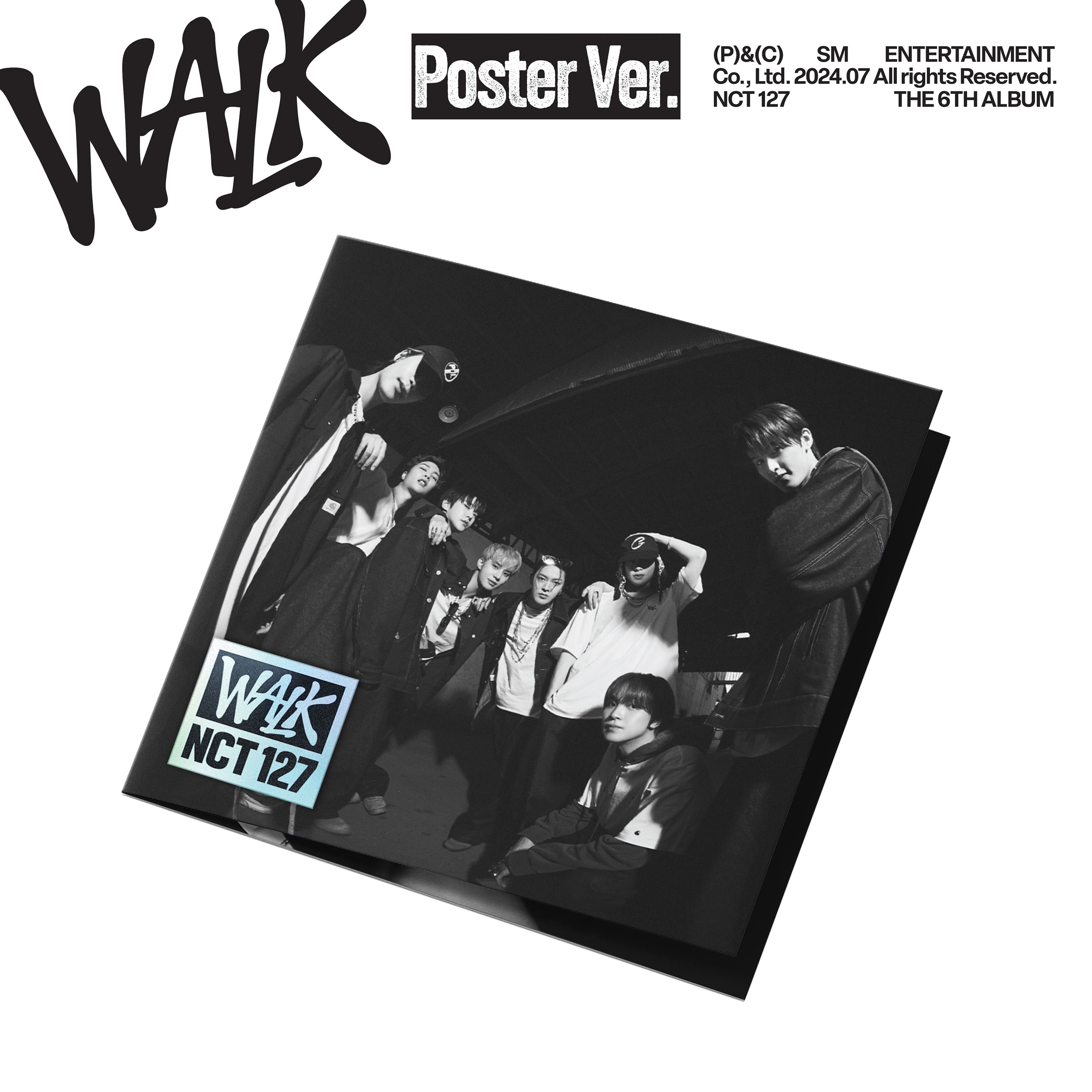 NCT 127 - Walk [6th Album] (Poster ver)