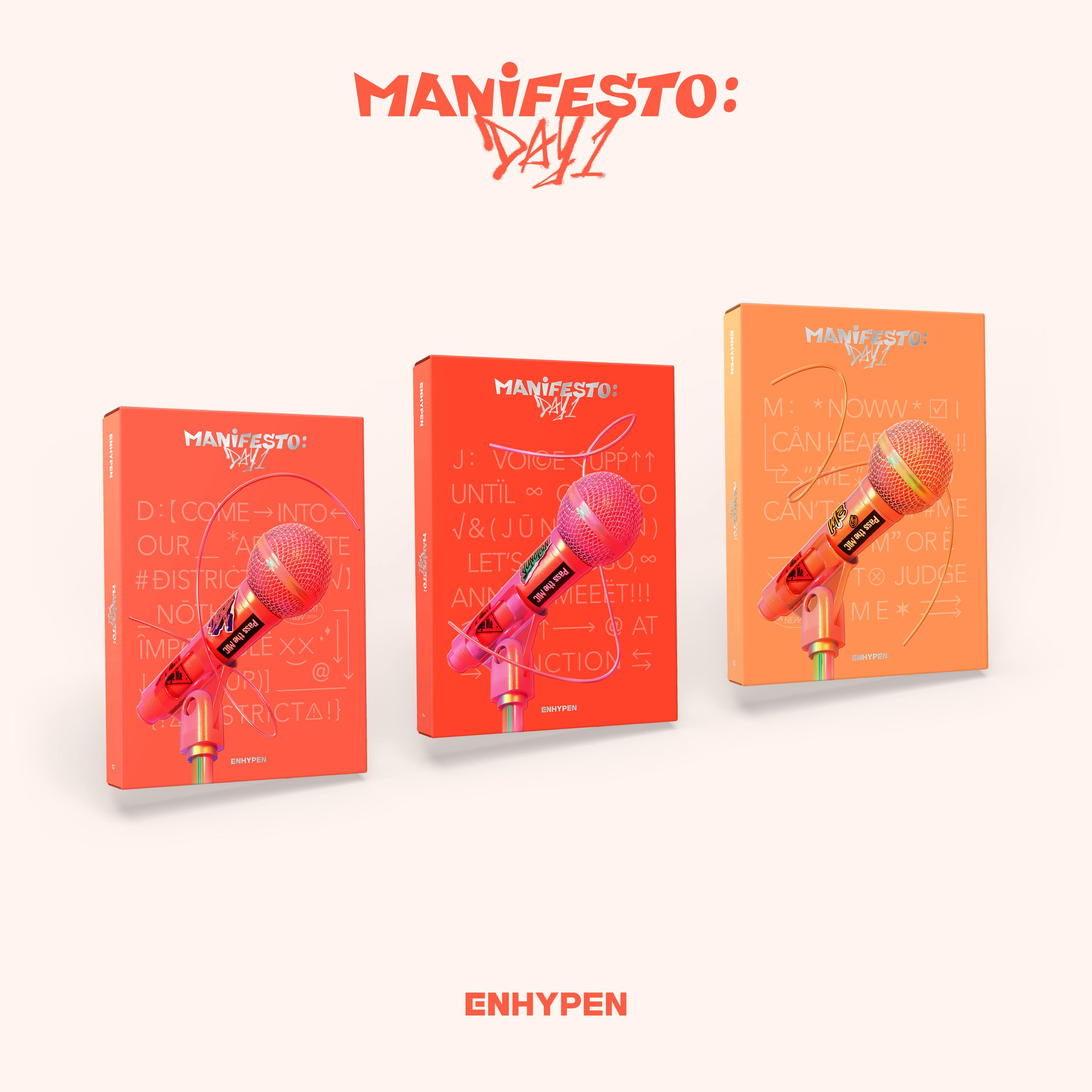 ENHYPEN - Manifesto: Day 1 (Photobook ver)