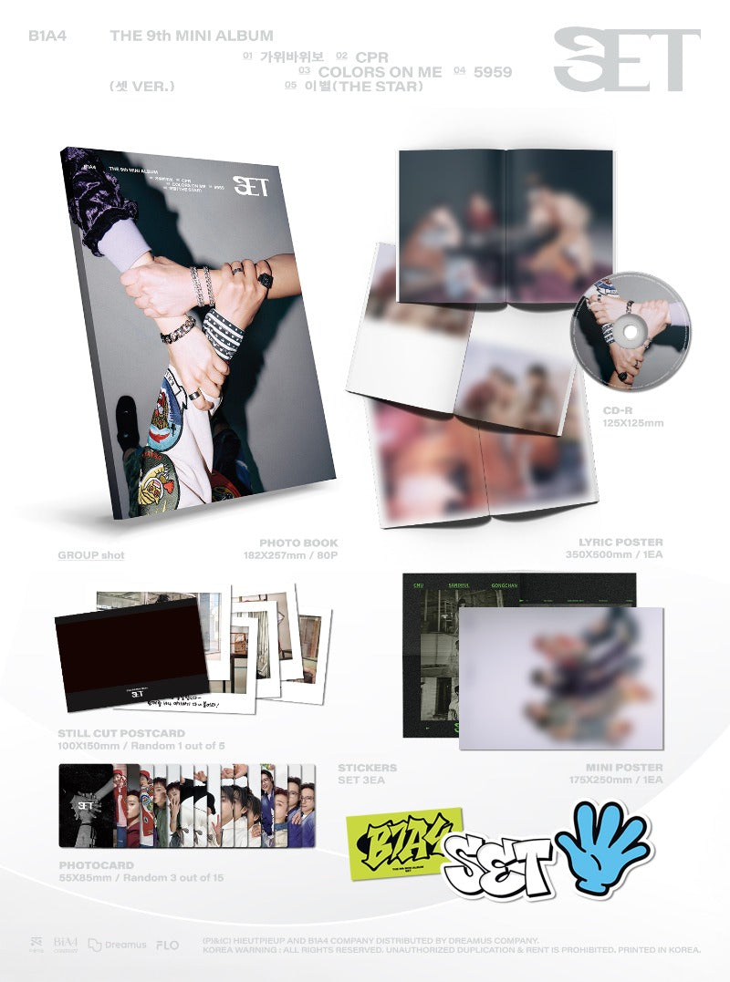 B1A4 - SET [9th Mini Album]