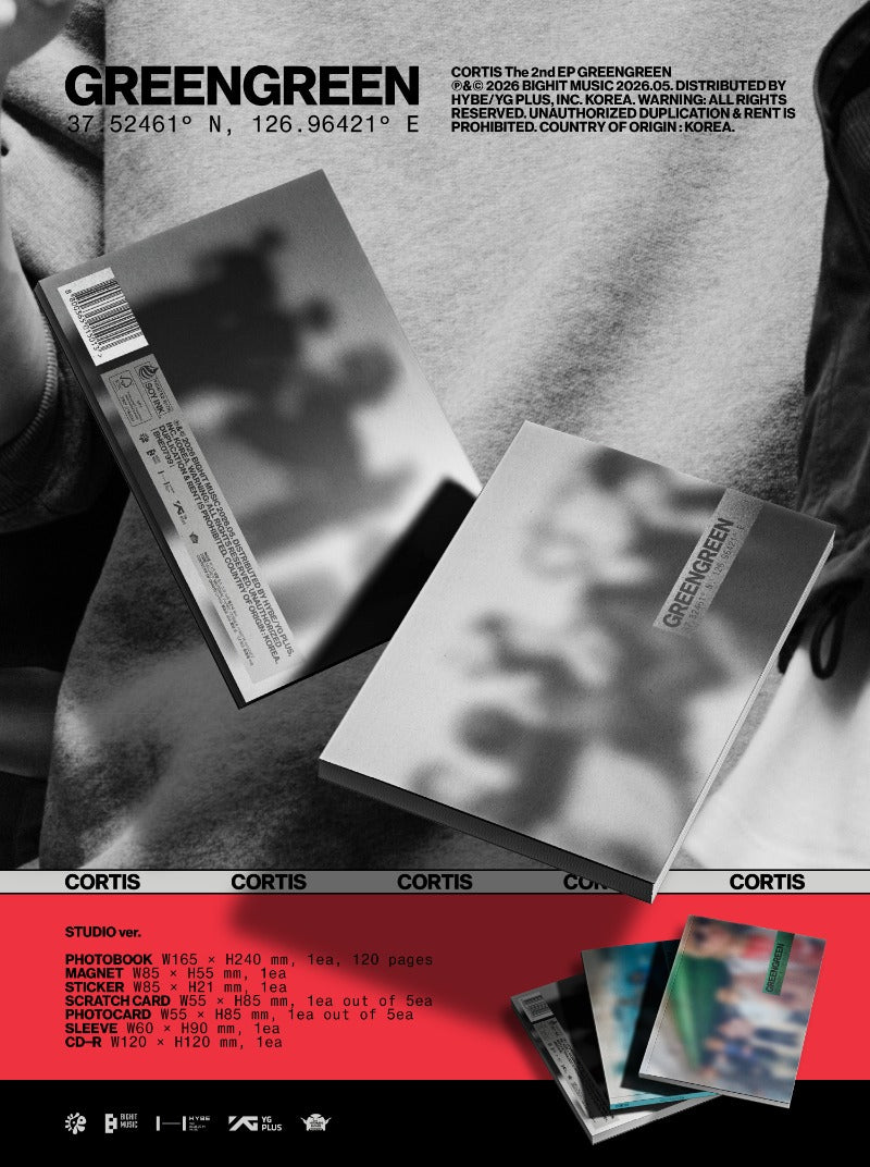 CORTIS - GreenGreen [2nd EP Album] (Photobook ver)