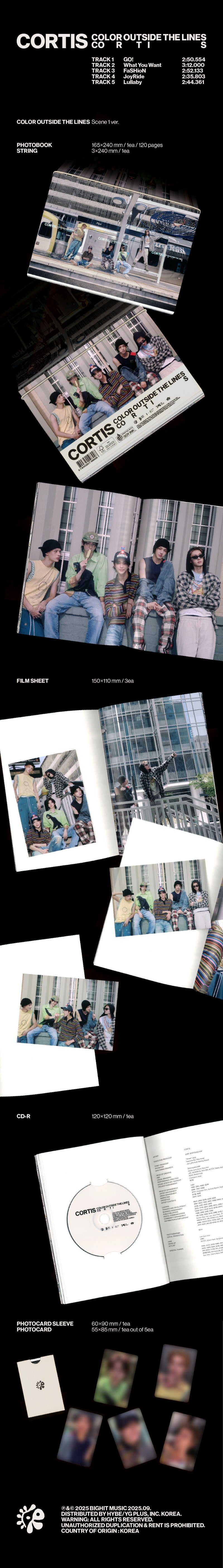 CORTIS - Color Outside The Lines (Photobook ver)